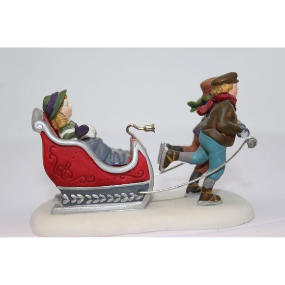 Dept 56 Heritage Village - Winter Sleighride - Picture 2 of 5